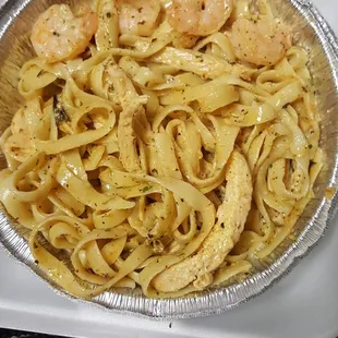 $2 extra for four shrimp?  Wow.
