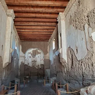 Inside of the old church