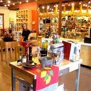 a woman in a store