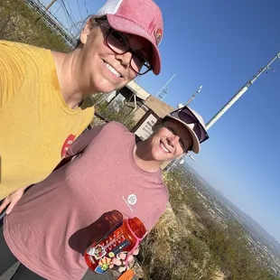 Friends to the top at 8:30am