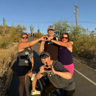 My friends found me on the hill. It's my birthday today... getting love