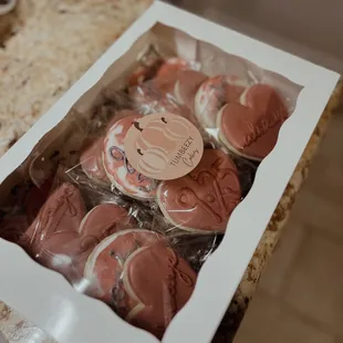a box of cookies
