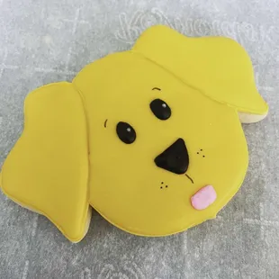 Dog custom cookies.