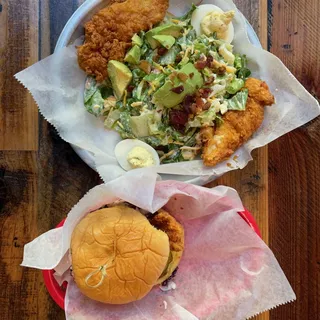 Hot Chicken Cobb Salad