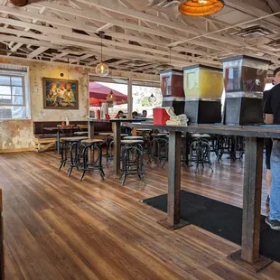 Inside the Burnet location