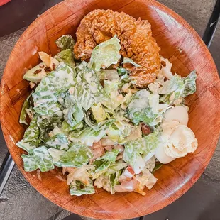 hot chicken cobb salad