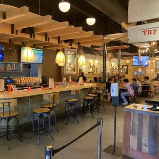 Love the decor; what an amazingly eclectic, cute little spot!