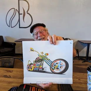 Coffe, Coloring, and Conversation on Saturday mornings!