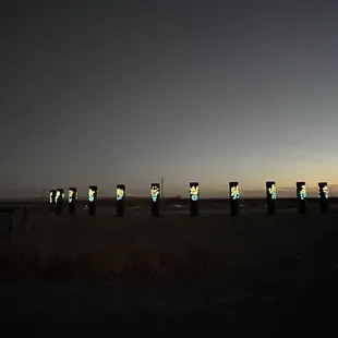 Every night these light up.