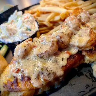 fish and chips, food