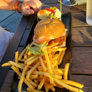 Hot Chicken Sandwich