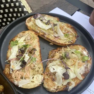 Smoked Trout Crostini