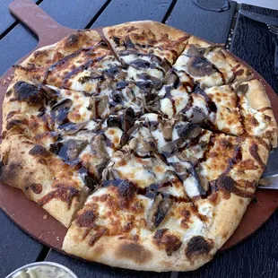 Mushroom Pizza