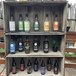 All the spirits and brews