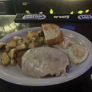 Chicken Fried Steak Breakfast