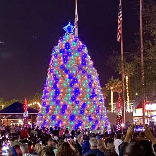 Tumbleweed Christmas Tree Lighting