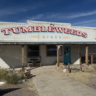 Front of the restaurant