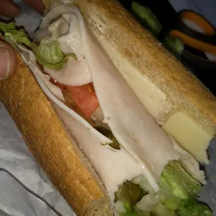 Tummy Stuffers?  There's only one slice of meat.  What a joke