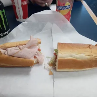 My sandwich yummy