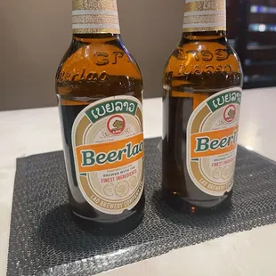 2 beers of Laos