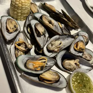 Grilled Mussels