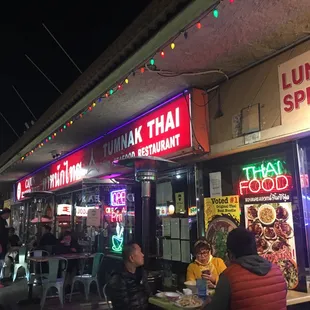 4 tables total but the furthest you are, the slower the service