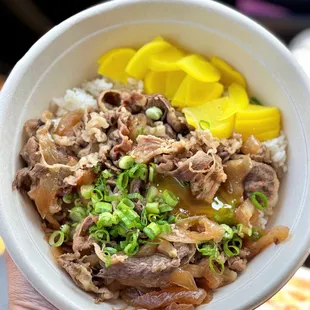 Beef Gyudon Bowl