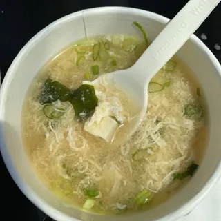 Egg Drop Miso Soup