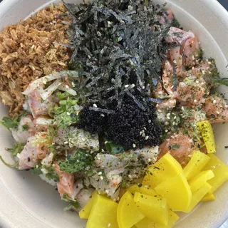 Yuzu 1/2 Salmon 1/2 Hamachi