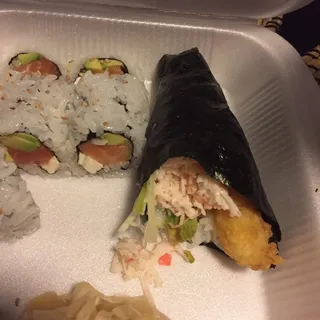 Shrimp Tempura Hand Roll