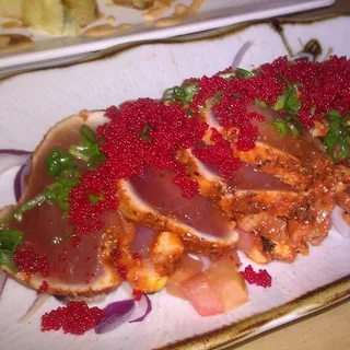 Spicy BBQ Albacore Sashimi