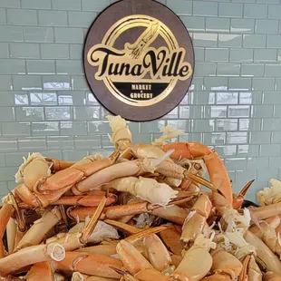 Local Stone Crab legs (steamed) are available during the season