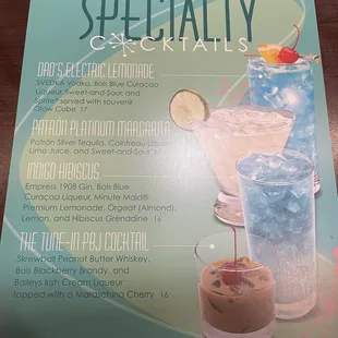 Special drinks
