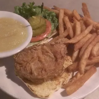 Pork Chop Sandwich