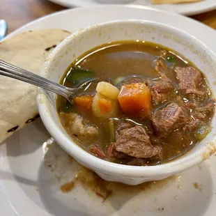 Green chili soup