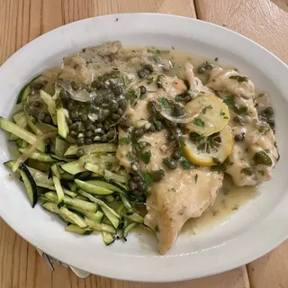 Organic Chicken Picata