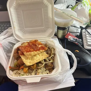 1 entry Combo with soup.