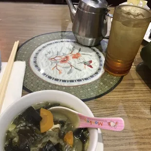 Soup come with meal