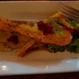 Pan-Seared Herb Marinated Salmon