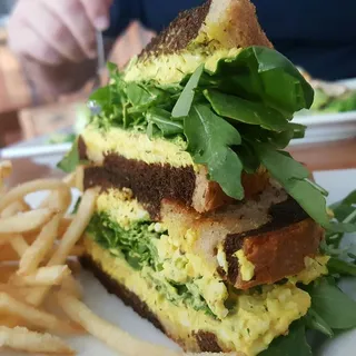 Curried Egg Salad Sandwich