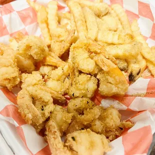 Shrimp + fries