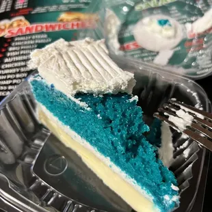 Blue velvet cake