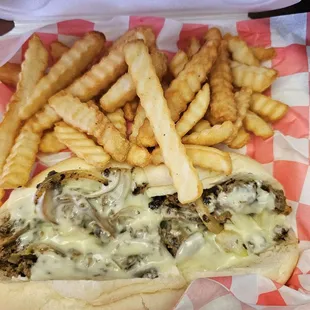Philly cheesesteak