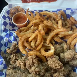 7. Gizzards and Fries