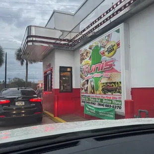 Left side drive thru