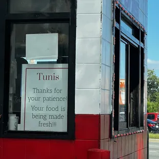 Drive through