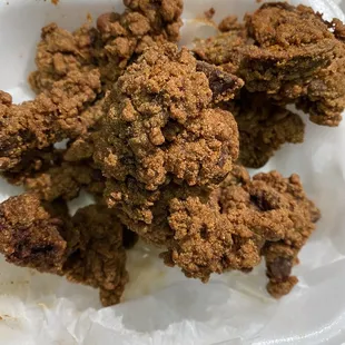 fried 1/2 Side of Liver