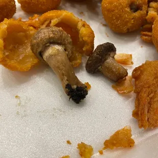 Gross Fried Mushrooms