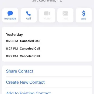 They said I did not call but I called 3 times at 8pm and they close at 10pm