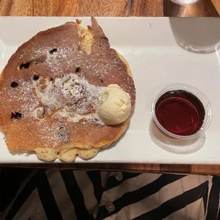 Blueberry pancake ($6)